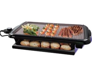 Parrilla Eléctrica Oster® Bioceramic® 1,45 KW Negro