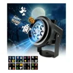 Foco Proyector Luz Led 2 En 1 Para Navidad Halloween Fiesta