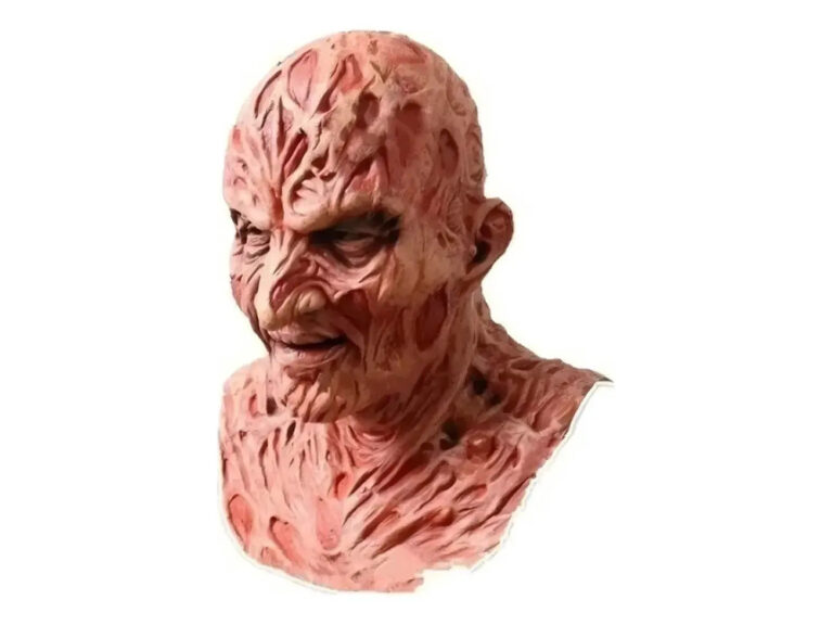 Máscara De Halloween Realista Freddy Krueger Terror Cosplay