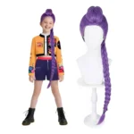 Disfraz Guerreras K-pop Rumi + Extension De Pelo De 60 Cms