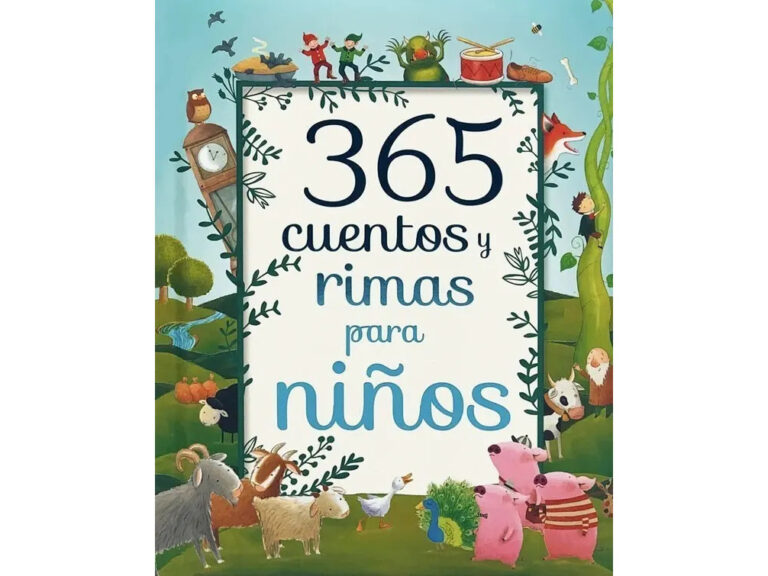 365 Cuentos Y Rimas Para Niños Editorial Parragon Tapa Dura Acolchada