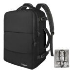 Mochila de Viaje Taygeer 35 L Impermeable con Puerto USB para Notebook 15.6" y Bolsa Organizadora