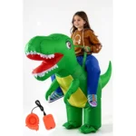 Disfraz Inflable Dinosaurio T Rex Niños 1.2 A 1.5m Halloween