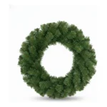 Corona De Navidad 45 Cm 110 Puntas Verde Casa Viva